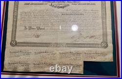 Confederate $1000 Bond Authentic Civil War