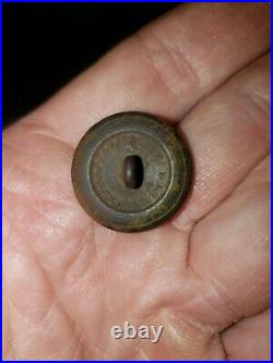 Confederate Alabama Volunteer Corps AVC Civil War Button dug in sandston va