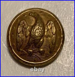 Confederate Army Officers Civil War Coat Button