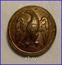 Confederate Army Officers Civil War Coat Button