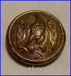 Confederate Army Officers Civil War Coat Button