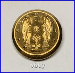 Confederate Army Officers Civil War Coat Button