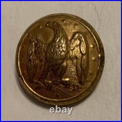 Confederate Army Officers Civil War Coat Button