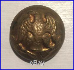 Confederate Army Officers Civil War Local Coat Button