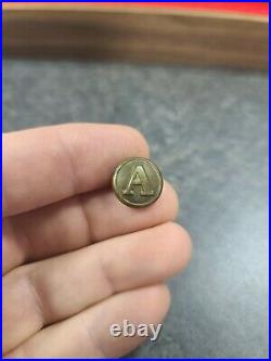 Confederate Artillery Cuff Button