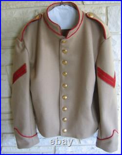 Confederate Artillery Shell Jacket, Butternut, Civil War