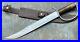 Confederate Bowie Knife in 5160 spring steel, Historical reproduction Civil War