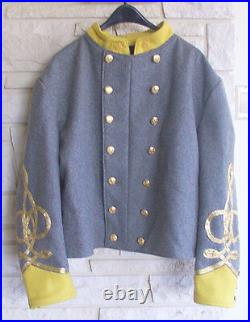 Confederate Cavalry Captain Shell Jacket, Civil War, New