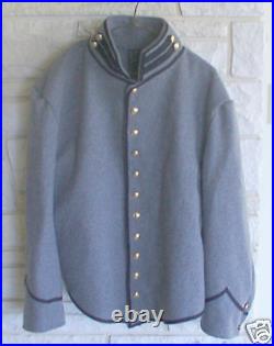 Confederate Cavalry Shell Jacket, Gray/Black, Civil War