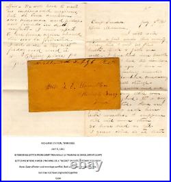 Confederate Civil War Camp Trousdale TN to Stewart's Ferry Letter 1861