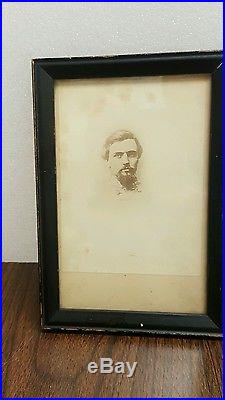 Confederate Civil War General James Dearing Large Albumin Image KIA