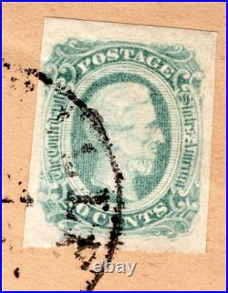 Confederate Civil War Greenville AL Slave Owner in Mannigham Letter