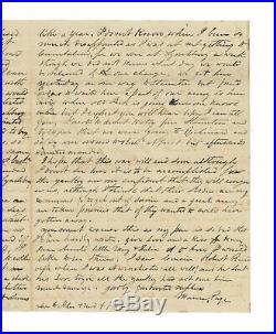 Confederate Civil War Letter Capt Mann Page, 21st VA Battle of Port Republic