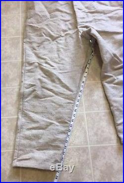 Confederate Civil War Reenacting Natural Gray Jean Wool Trousers. B&B Tart 40X30
