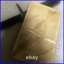 Confederate Civil War photograph West Virginia Drummer Boy CSA CDV