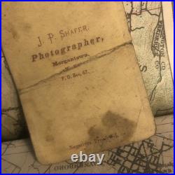 Confederate Civil War photograph West Virginia Drummer Boy CSA CDV Confederate Civil War photograph West Virginia Drummer Boy CSA CDV