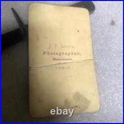 Confederate Civil War photograph West Virginia Drummer Boy CSA CDV