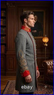Confederate Coat Colonel's Frock Civil War premium quality coat Wool Officer