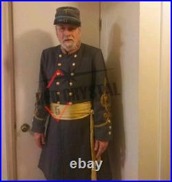 Confederate Coat Handmade Colonel's Frock Coat Civil War Wool Officer Uniform