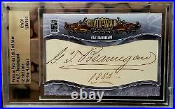 Confederate Full General P. G. T. Beauregard 1/1 2013 Famous Fabrics CIVIL War