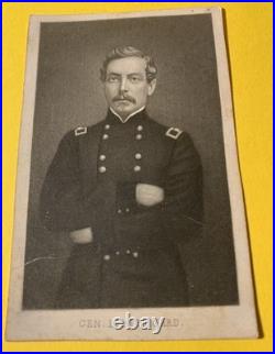 Confederate General Beauregard In Uniform CIVIL War Era CDV Photo Confederate General Beauregard In Uniform CIVIL War Era CDV Photo