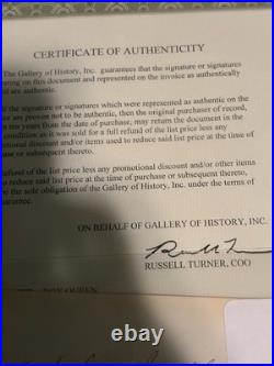 Confederate General Francis Marion Cockrell Autograph Civil War