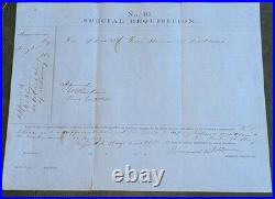 Confederate General Hylan B. Lyon & Simon B. Buckner Civil War Date Signed
