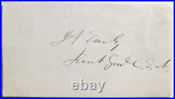 Confederate General Jubal A. Early Autograph Civil War Commander