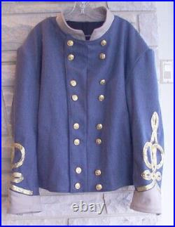 Confederate General's Cadet Gray Shell Jacket, Civil War, New