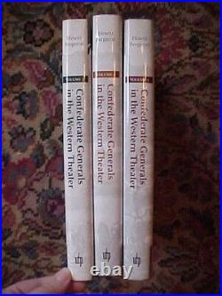 Confederate Generals In The Western Theater, Vols 1 2 & 3 CIVIL War