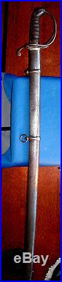 Confederate God And Our Rights Imported CIVIL War Saber Sword & Scabbard