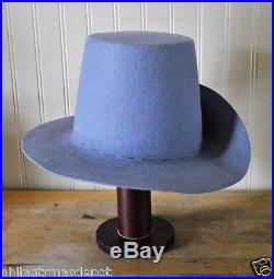 Confederate Hardee Hat Blank- CSA Gray (S, M, L, XL, XXL) Civil War