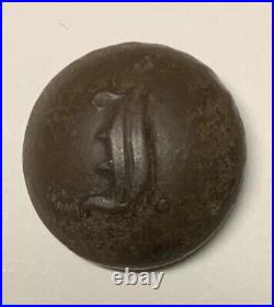 Confederate Infantry Local Coat Button