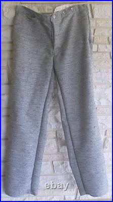 Confederate Jean Wool Pants, Civil War, New