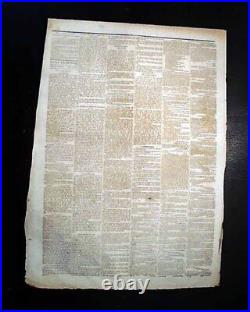 Confederate John S. Mosby Guerrillas Greenback Raid 1864 old Civil War Newspaper