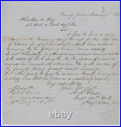 Confederate KIA General William H. T. Walker War-date Signed Civil War document