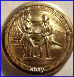 Confederate Kentucky CIVIL War Coat Button Schuyler H &g / New York