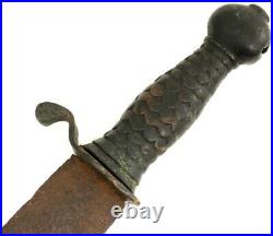 Confederate Leech & Rigdon Short Sword With Rare Make Relic