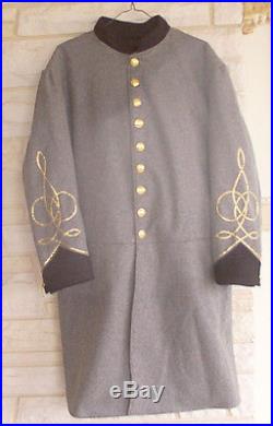 Confederate Lt Frock Coat, Medical, Infantry, Civil War