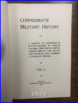 Confederate Military History Complete 12 Vol. Set (in 16 vol.) Weider History Confederate Military History Complete 12 Vol. Set (in 16 vol.) Weider History