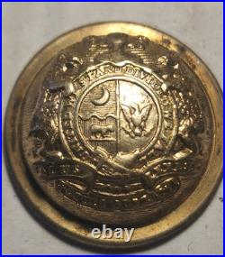 Confederate Missouri CIVIL War Officers Coat Button Scovill Mf'g Co Waterbury