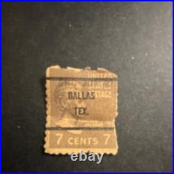 Confederate Postmaster's Provisional Stamp issued during the American Civil War