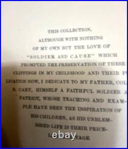 Confederate Scrap Book (1893 Not A Reprint)