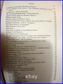 Confederate Scrap Book (1893 Not A Reprint)