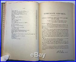 Confederate Scrap Book, American Civil War, 1893 First Edition