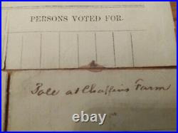 Confederate Stamp #7 Civil War Mail Voting Elections Virginia Artillery 1865