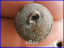 Confederate States Navy CSN button S. ISAAC Campbell Co -Sudley VA Civil War-Dug