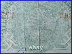 Confederate States of America $50 April, 1863 Richmond Civil War Banknote, Nice