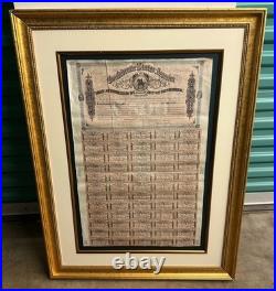 Confederate States of America CSA 1st Series $500 Civil War Loan Bonds Set