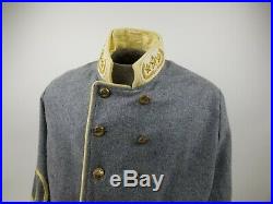 Confederate Uniform Jacket General 3 Stars CSA Button Reenactment Civil War